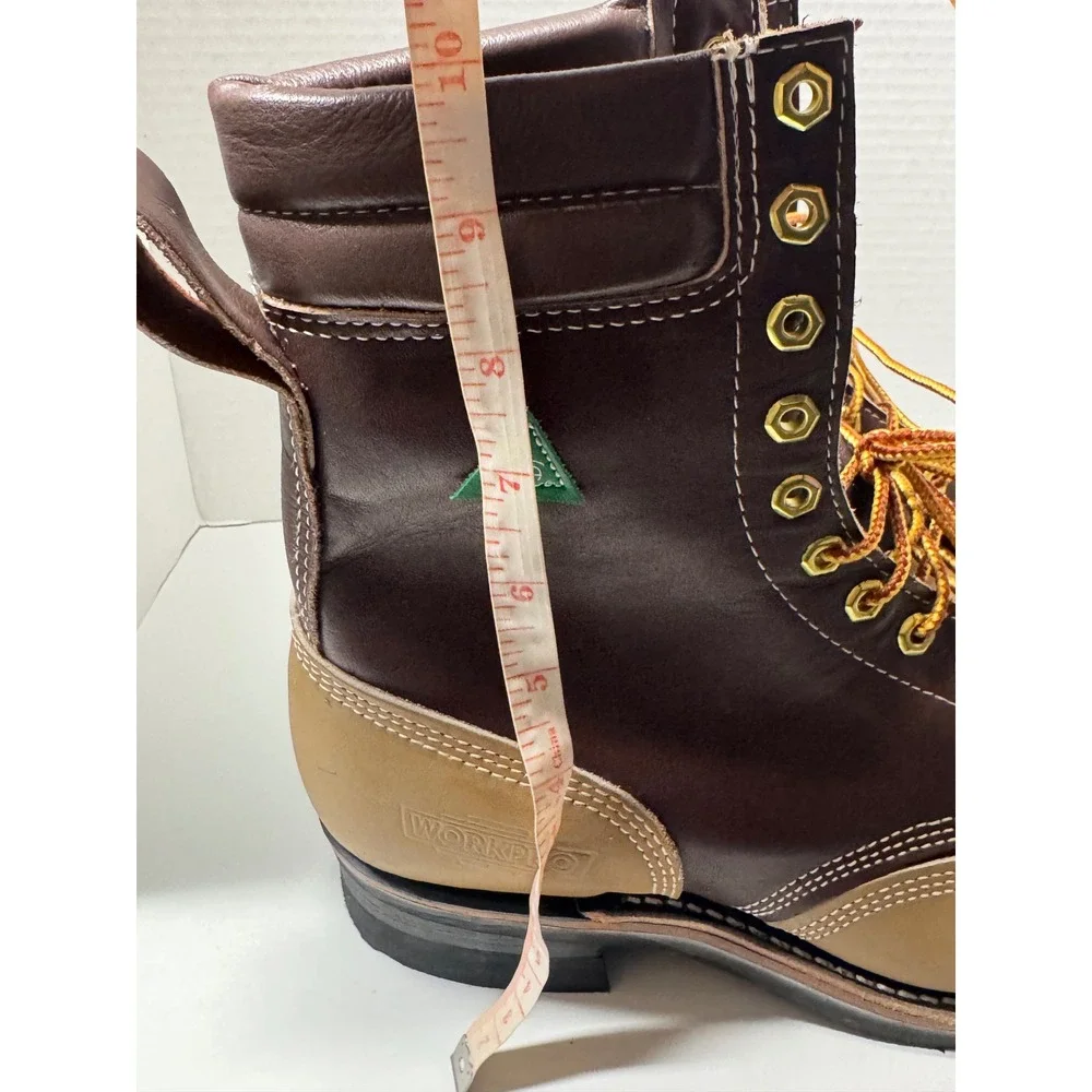 NWT VIntage  Canada West Leather Work Boots Mens 10.5 EEE Canada CSA Grade 1 90s